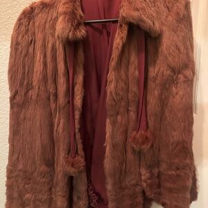 Vintage squirrel cape